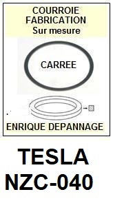 TESLA-NZC040 NZC-040-COURROIES-COMPATIBLES