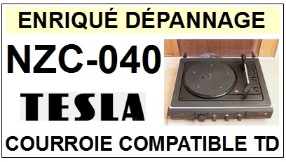 TESLA-NZC040 NZC-040-COURROIES-ET-KITS-COURROIES-COMPATIBLES