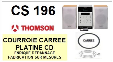 THOMSON-CS196-COURROIES-COMPATIBLES