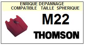 THOMSON-M22-POINTES-DE-LECTURE-DIAMANTS-SAPHIRS-COMPATIBLES