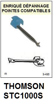 THOMSON-STC1000S STC-1000S-POINTES-DE-LECTURE-DIAMANTS-SAPHIRS-COMPATIBLES