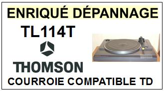 THOMSON-TL114T-COURROIES-ET-KITS-COURROIES-COMPATIBLES