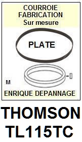 THOMSON-TL115TC-COURROIES-ET-KITS-COURROIES-COMPATIBLES