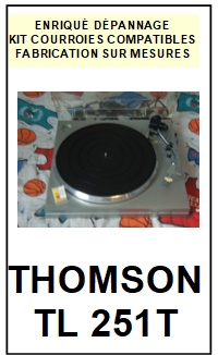 THOMSON-TL251T-COURROIES-COMPATIBLES