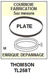 THOMSON-TL258T-COURROIES-COMPATIBLES