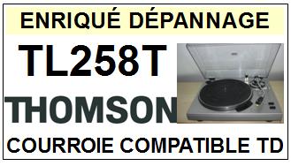 THOMSON-TL258T-COURROIES-COMPATIBLES