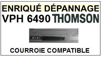 THOMSON-VPH6490-COURROIES-COMPATIBLES