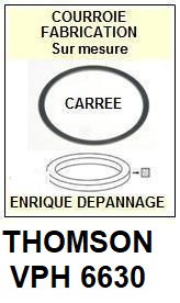 THOMSON-VPH6630-COURROIES-COMPATIBLES