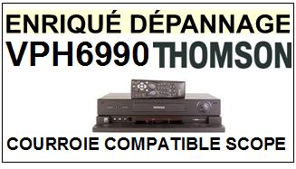 THOMSON-VPH6990-COURROIES-COMPATIBLES