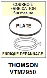 THOMSON-VTM2950-COURROIES-COMPATIBLES