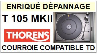 THORENS-TD105MKII-COURROIES-ET-KITS-COURROIES-COMPATIBLES