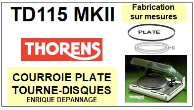 THORENS-td115mkii-COURROIES-COMPATIBLES