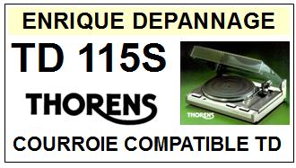 THORENS-TD115S TD-115S-COURROIES-ET-KITS-COURROIES-COMPATIBLES