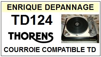 THORENS-TD124-COURROIES-COMPATIBLES