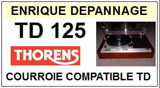 THORENS-TD125-COURROIES-COMPATIBLES