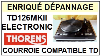 THORENS-TD126MKII ELECTRONIC-COURROIES-ET-KITS-COURROIES-COMPATIBLES