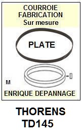 THORENS-TD145-COURROIES-COMPATIBLES