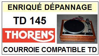 THORENS-TD145-COURROIES-COMPATIBLES