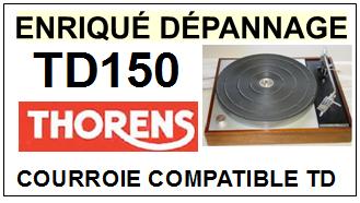 THORENS-TD150-COURROIES-COMPATIBLES