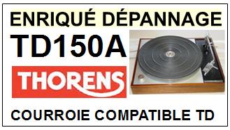 THORENS-TD150A-COURROIES-COMPATIBLES