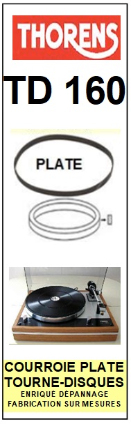 THORENS-TD160-COURROIES-COMPATIBLES