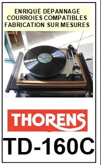 THORENS-TD160C TD-160C-COURROIES-ET-KITS-COURROIES-COMPATIBLES