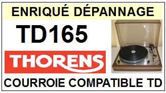 THORENS-TD165-COURROIES-COMPATIBLES