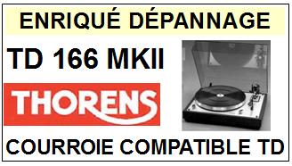 THORENS-TD166MKII TD-166 MK2-COURROIES-ET-KITS-COURROIES-COMPATIBLES