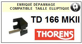 THORENS-TD166MKII TD166 MKII MK2-POINTES-DE-LECTURE-DIAMANTS-SAPHIRS-COMPATIBLES