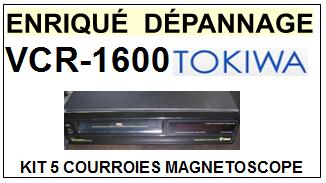 TOKIWA-VCR1600 VCR-1600-COURROIES-COMPATIBLES