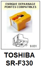 TOSHIBA-SRF330 SR-F 330-POINTES-DE-LECTURE-DIAMANTS-SAPHIRS-COMPATIBLES