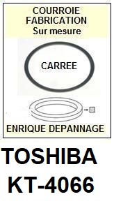 TOSHIBA-KT4066 KT-4066-COURROIES-COMPATIBLES