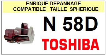 TOSHIBA-N58D N-58D-POINTES-DE-LECTURE-DIAMANTS-SAPHIRS-COMPATIBLES