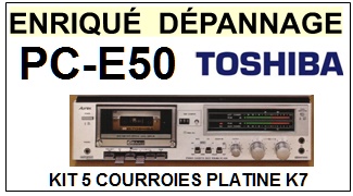 TOSHIBA-PCE50 PC-E50-COURROIES-COMPATIBLES