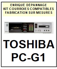 TOSHIBA-PCG1 PC-G1-COURROIES-ET-KITS-COURROIES-COMPATIBLES