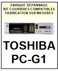 TOSHIBA-PCG1 PC-G1-COURROIES-COMPATIBLES