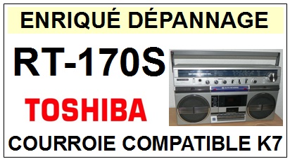 TOSHIBA-RT170S-COURROIES-COMPATIBLES