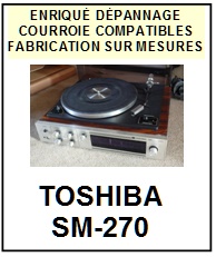 TOSHIBA-SM270 SM-270-COURROIES-COMPATIBLES