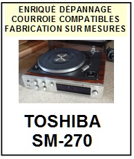 TOSHIBA-SM270 SM-270-COURROIES-ET-KITS-COURROIES-COMPATIBLES