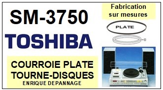 TOSHIBA-SM3750 SM-3750-COURROIES-COMPATIBLES