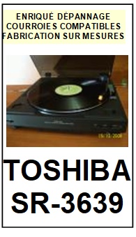 TOSHIBA-SR3639 SR-3639-COURROIES-ET-KITS-COURROIES-COMPATIBLES