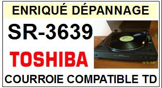 TOSHIBA-SR3639 SR-3639-COURROIES-COMPATIBLES