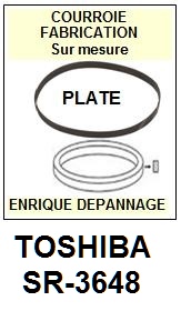 TOSHIBA-SR3648 SR-3648-COURROIES-ET-KITS-COURROIES-COMPATIBLES
