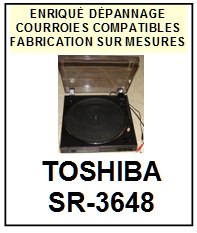 TOSHIBA-SR3648 SR-3648-COURROIES-ET-KITS-COURROIES-COMPATIBLES