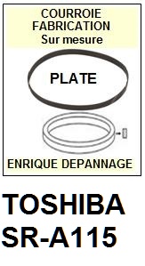 TOSHIBA-SRA115 SR-A115-COURROIES-COMPATIBLES