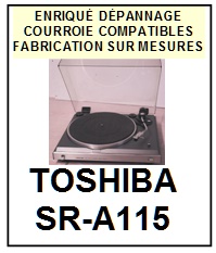 TOSHIBA-SRA115 SR-A115-COURROIES-COMPATIBLES