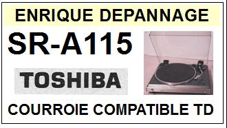 TOSHIBA-SRA115 SR-A115-COURROIES-ET-KITS-COURROIES-COMPATIBLES