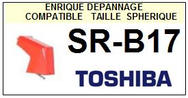 TOSHIBA-SRB17  SR-B17 (1MONTAGE)-POINTES-DE-LECTURE-DIAMANTS-SAPHIRS-COMPATIBLES