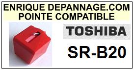 TOSHIBA-SRB20  SR-B20-POINTES-DE-LECTURE-DIAMANTS-SAPHIRS-COMPATIBLES