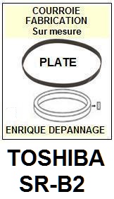 TOSHIBA-SRB2 SR-B2-COURROIES-COMPATIBLES